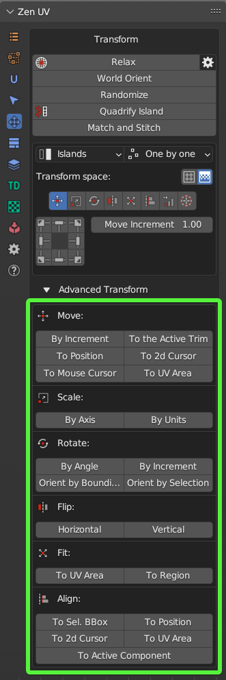 Advanced Transforms