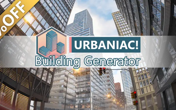 Urbaniac! Building Generator Blender preview by Patricio Massun