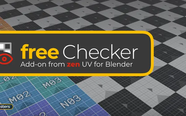 Checker v1.5.1 Blender preview by Zenmasters