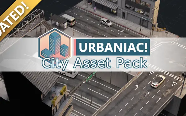 Urbaniac! City Asset Pack Blender preview by Patricio Massun
