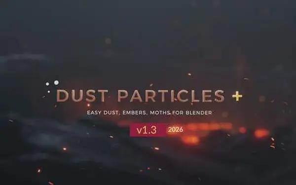 Dust Particles+ Blender preview by Creative Shrimp