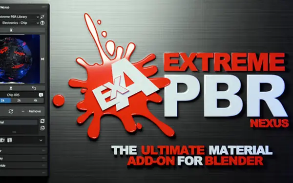 Extreme PBR Nexus Blender preview by Andrew_D