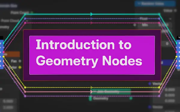 Introduction to Geometry Nodes Course (Now Only $30) Blender preview by CGMatter