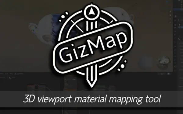 GizMap Blender preview by ByteBrush Studio