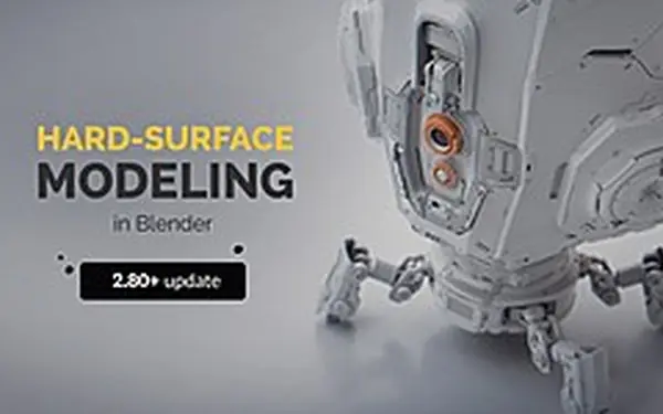 Hard Surface Modeling in Blender Blender preview by Creative Shrimp