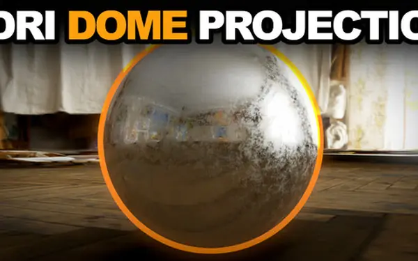 HDRI Dome Projection Blender preview by CGMatter