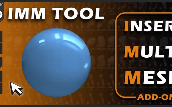 IMM Tool - Blender integration Blender preview by Playful Pixel