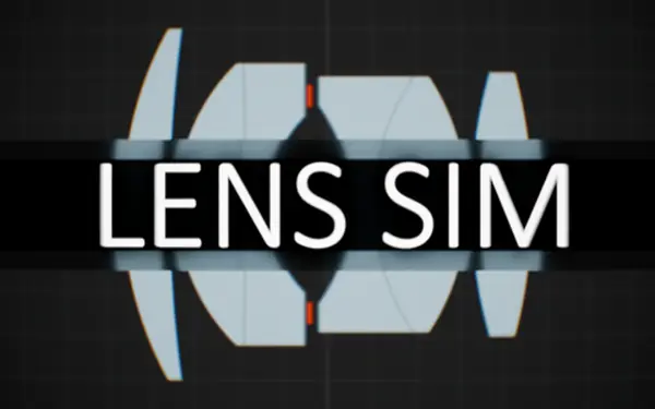 Lens Sim Blender preview by Håvard Dalen
