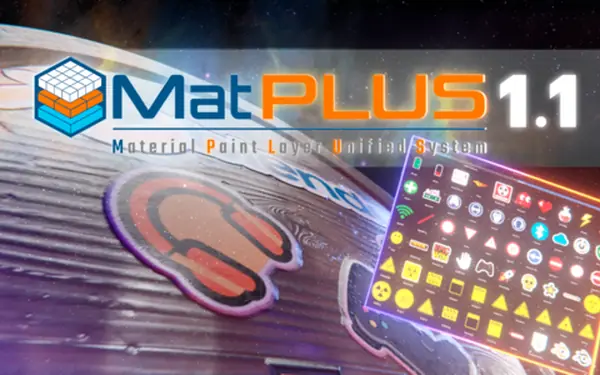 MatPlus Blender preview by BeFX Studios