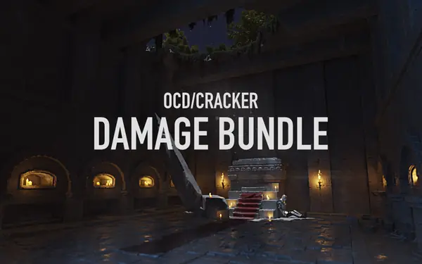 OCD / Cracker Damage Bundle Blender preview by vfxguide
