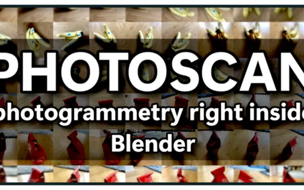 Blender Photoscan (10% Off) Blender preview by CGMatter