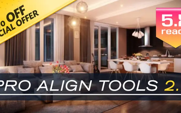 Pro Align Tools Blender preview by Yain Vieyra
