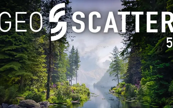 Geo-Scatter 5.6 Blender preview by bd3d