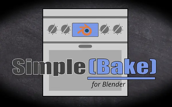 SimpleBake Blender preview by HaughtyGrayAlien