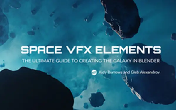 Space VFX Elements: The Ultimate Guide to Creating the Galaxy in Blender Blender preview by Creative Shrimp