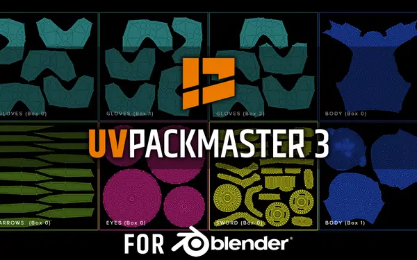 UVPackmaster (latest) Blender preview by glukoz