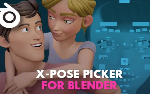 X-Pose Picker 4.0 Blender preview by k44dev Software