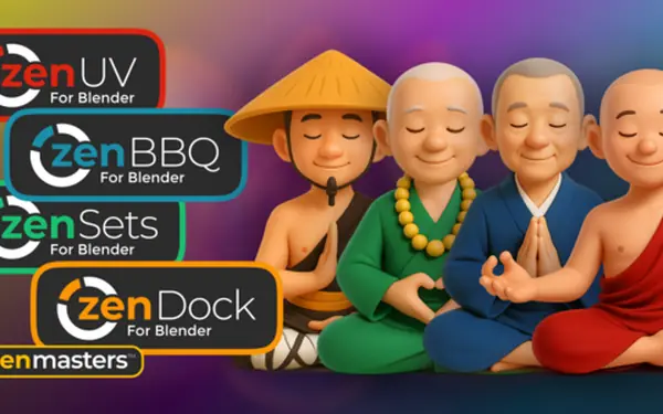 Zen Bundle Blender preview by Zenmasters