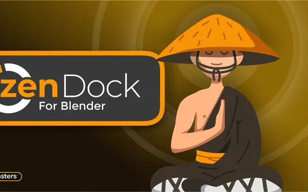 Zen Dock V1.5.0 Blender preview by Zenmasters