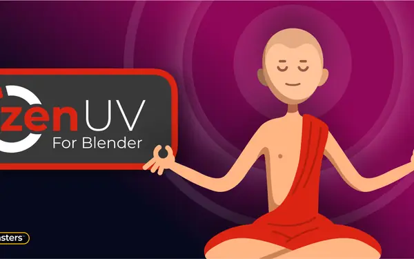 Zen UV v5.3.3 Blender preview by Zenmasters